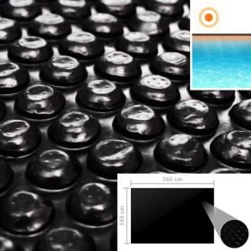 Pool Cover Black 102.4"x63" PE