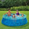 8 ft 3D Fun QuickSet Above Ground Swimming Pool, Round, Age 6 & up, Mom's Choice Award Winner