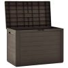 Patio Storage Box Brown 30.7"x17.3"x21.7"