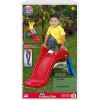 Indoor/Outdoor Red and Blue Folding Slide Unisex Play Toy for Kids