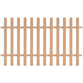 Picket Fence WPC 78.7"x47.2" (Color: Brown)