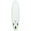 Inflatable Stand Up Paddle Board Set Green and White